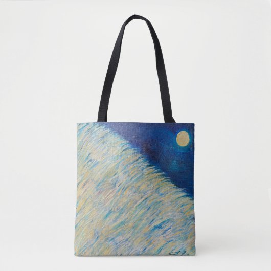 Blue Moon Tote, Shoulder Tote Bag (Voorkant)