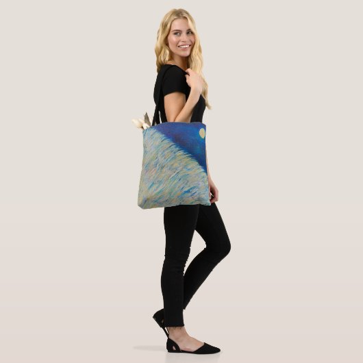 Blue Moon Tote, Shoulder Tote Tote Bag (Op model)