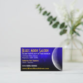 Blue Moon Visitekaartje (Staand voorkant)