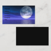 Blue Moon Visitekaartje (Voorkant / Achterkant)