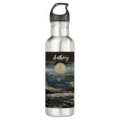 Blue Moon Water Bottle Waterfles (Voorkant)