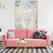 Blue Moon Wilds Canvas Afdruk (Insitu (Woonkamer))