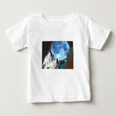 Blue Moon Wolves Baby T-Shirt (Voorkant)