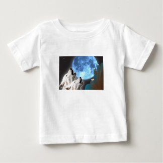 Blue Moon Wolves Baby T-Shirt