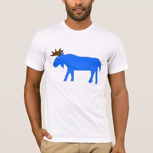Blue Moose apparel T-shirt (Voorkant)