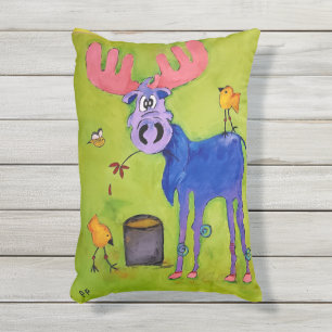 Blue Moose Lunch Accent Pillow Buitenkussen