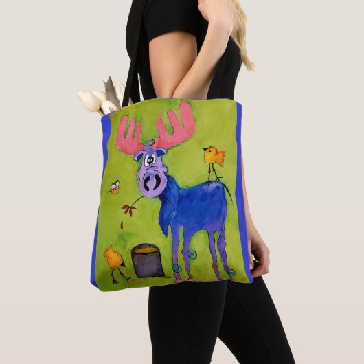Blue Moose Lunch Tote Bag (Dichtbij)