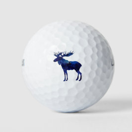 Blue Moose Silhouette Golfballen