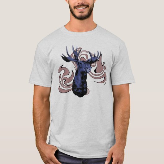 Blue Moose T-shirt (Voorkant)