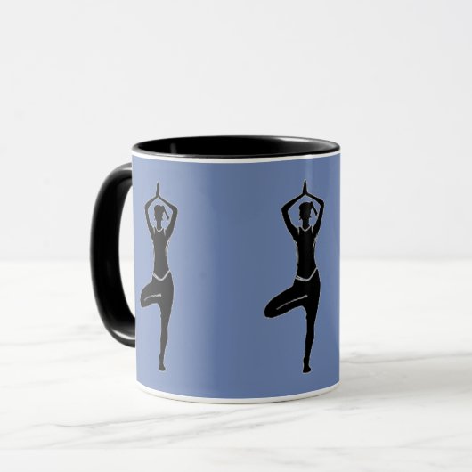 Blue & More - Combo koffiekop/ mok (Voorkant links)