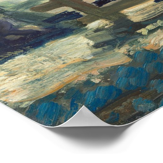 Blue Morning - George Bellows Fine Art Poster (Hoek)