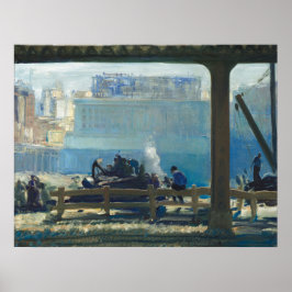 Blue Morning - George Bellows Fine Art Poster