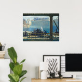 Blue Morning - George Bellows Fine Art Poster (Thuiskantoor)