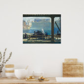 Blue Morning - George Bellows Fine Art Poster (Keuken)
