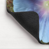 Blue Morning Glory Mousepad Muismat (Hoek)