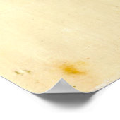 Blue Morning Glory Vine 1840 Poster (Hoek)