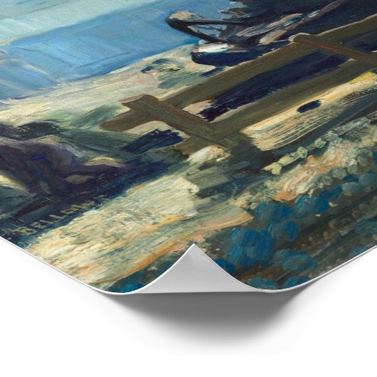 Blue Morning Poster (Hoek)