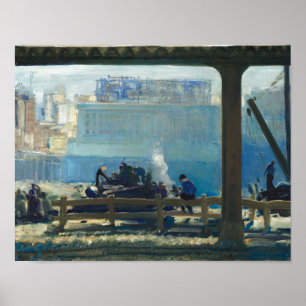 Blue Morning Poster