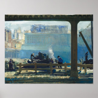 Blue Morning Poster
