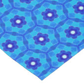 Blue Moroccan Roos Tegel Tafelkleed (Gekanteld)