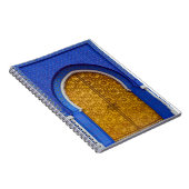 Blue Moroccan Tile Doorway - Spiral notebook Notitieboek (Rechterzijde)