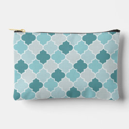 Blue Moroccan Trellis, Latticework, Quatrefoil Etui