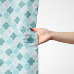 Blue Moroccan Trellis, Latticework, Quatrefoil Sjaal<br><div class="desc">Elegant,  stijlvol en gesofisticeerd Marokkaans patroon met een blauwe kleur. Moderne en trendy cadeau,  perfect voor de 'latticework' in je leven.</div>