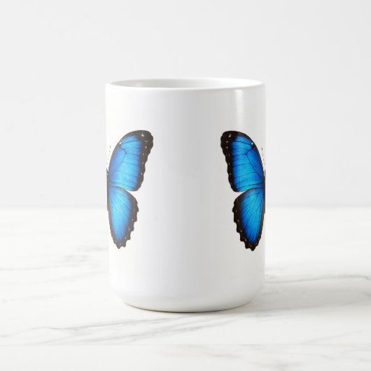 Blue Morpho Brilliance Koffiemok (Center)