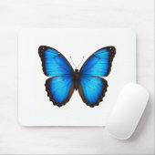 Blue Morpho Brilliance Muismat (Met muis)