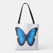 Blue Morpho Brilliance Tote Bag (Achterkant)