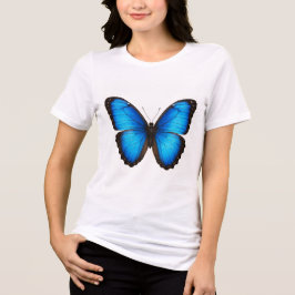 Blue Morpho Brilliance Tri-Blend Shirt