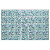 Blue Morpho Butterflies gepattereerd Stof (Fat Quarter)