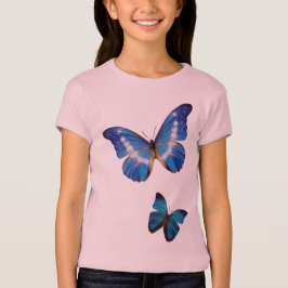 Blue Morpho Butterflies T-shirt
