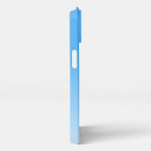 Blue Morpho Butterflies vliegen in Sky iPhone Hoesje (Rechterkant)