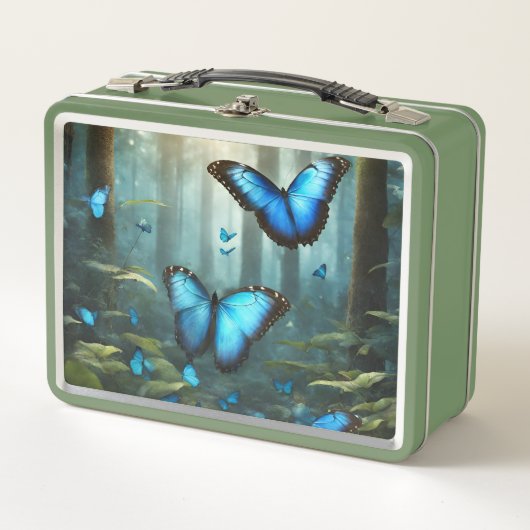 Blue Morpho Butterfly (Voorkant)