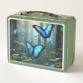 Blue Morpho Butterfly (Achterkant)