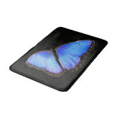 Blue Morpho Butterfly Bath Mat (Gekanteld)