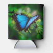 Blue Morpho Butterfly Blikjeskoeler (Voorkant)