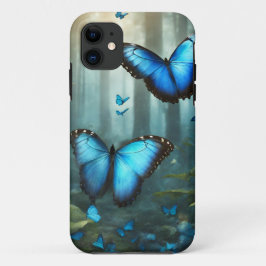 Blue Morpho Butterfly Case-Mate iPhone Case