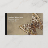 Blue Morpho Butterfly Dorsal en Ventral Visitekaartje (Achterkant)