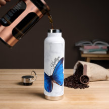 Blue Morpho Butterfly gepersonaliseerd