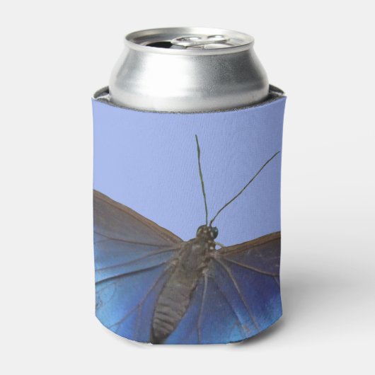 Blue Morpho Butterfly Koelbox Blikjeskoeler (Blikje Voorkant)