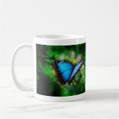 Blue Morpho Butterfly Koffiemok (Links)
