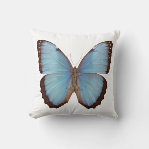 Blue Morpho Butterfly Kussen