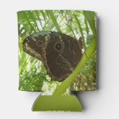 Blue Morpho Butterfly Natuur Fotografie Blikjeskoeler (Achterkant)