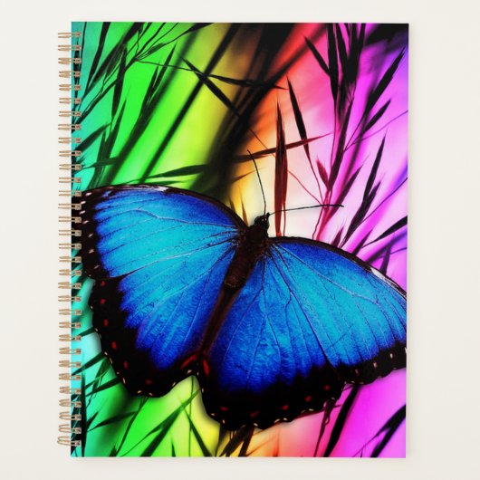 Blue Morpho Butterfly Planner (Voorkant)