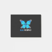 Blue Morpho Butterfly Post-it® Notes (Voorkant)