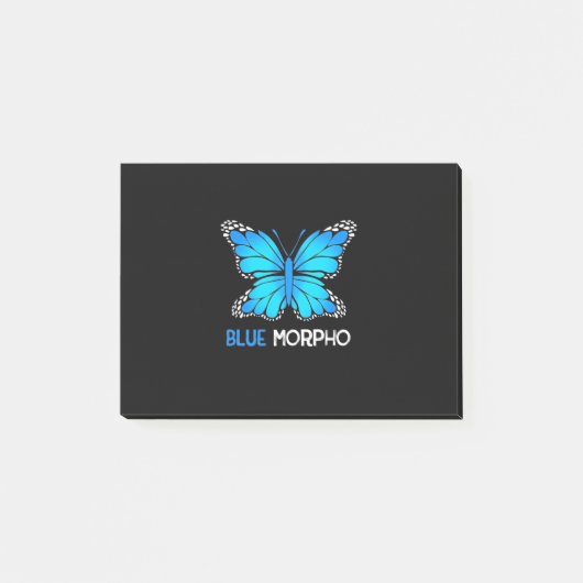 Blue Morpho Butterfly Post-it® Notes (Voorkant)