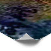 Blue Morpho Butterfly Poster (Hoek)