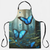 Blue Morpho Butterfly Schort (Voorkant)